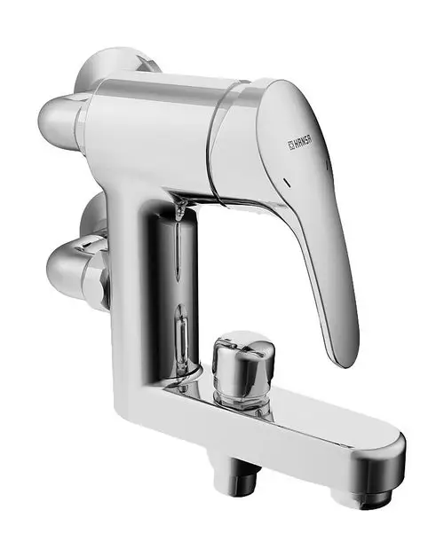 HANSA Einhebelmischer Wafü und Brausebatterie HANSAMIX 0177 Ausladung 169 mm DN15 Chrom, 01772583, Artikel in Kategorie